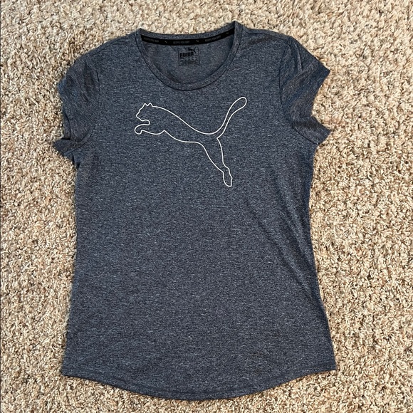 Puma Women's Charcoal Tee - Picture 1 of 4